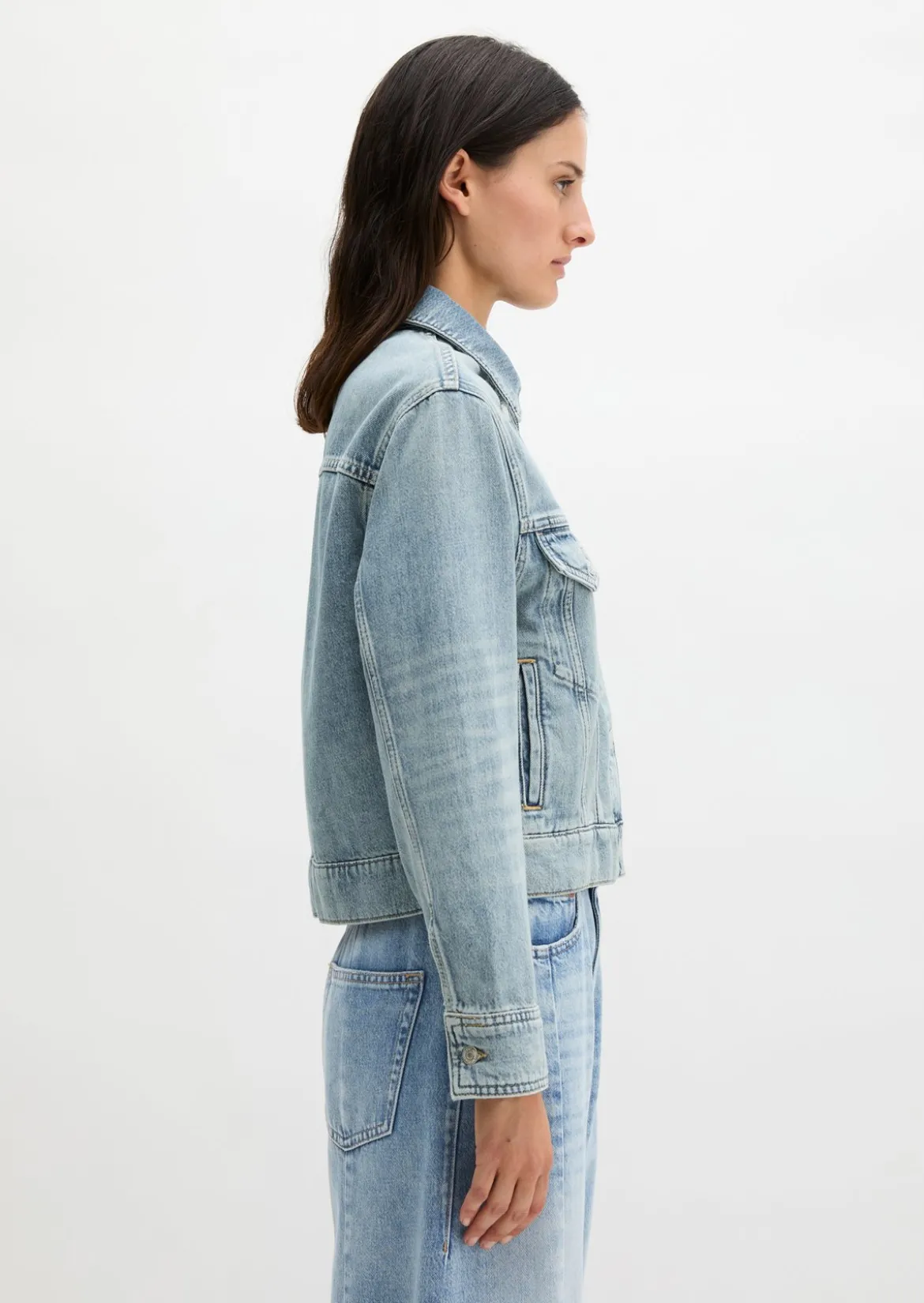 Jeansjacke relaxed aus reinem Organic Cotton