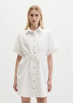 Jeanskleid regular aus Organic-Cotton-Lyocell-Mix