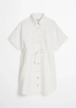 Jeanskleid regular aus Organic-Cotton-Lyocell-Mix