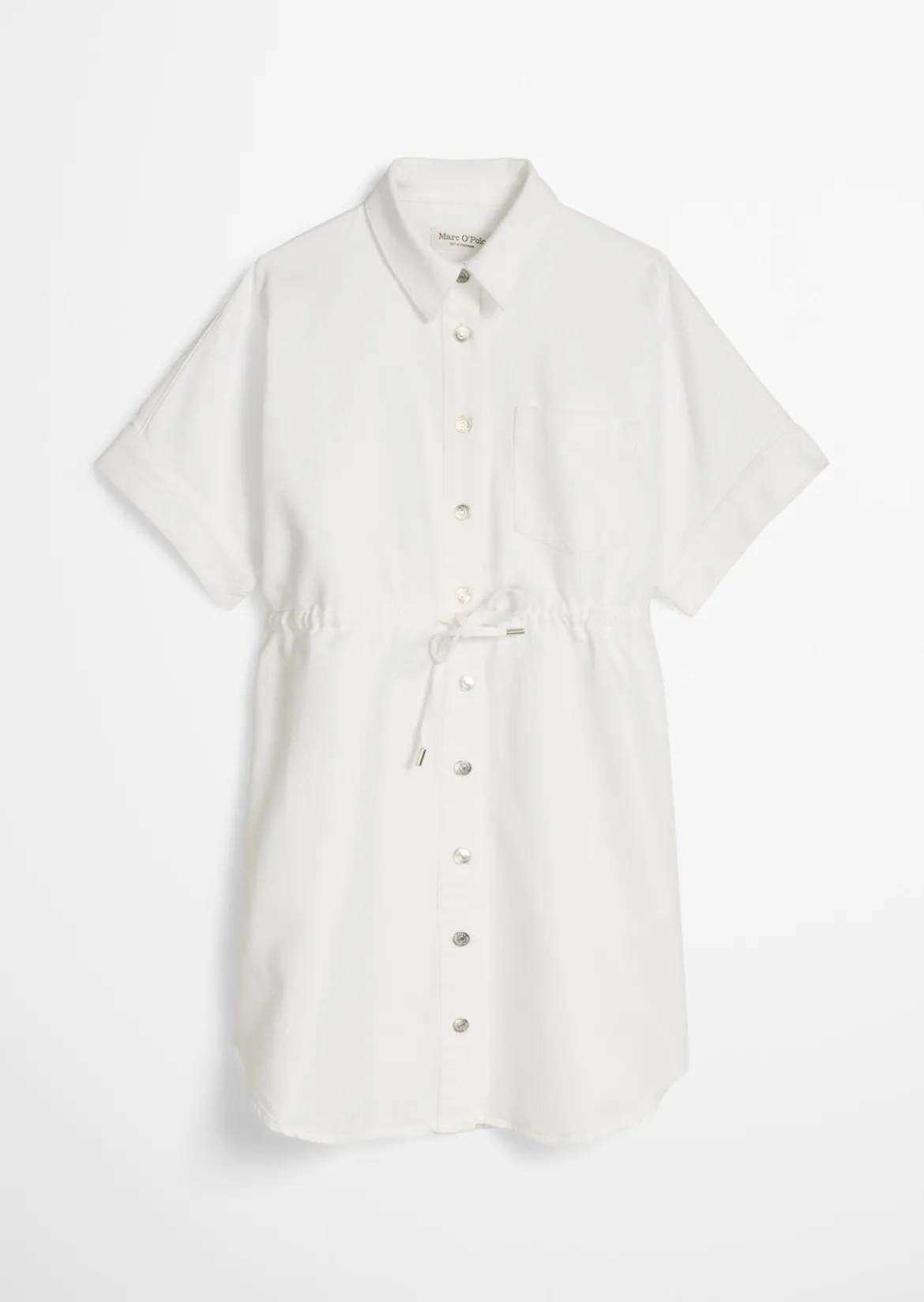 Jeanskleid regular aus Organic-Cotton-Lyocell-Mix