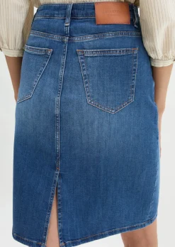 Jeansrock regular aus Organic Cotton-Stretch
