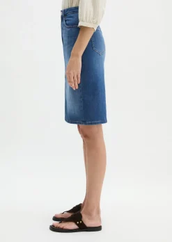 Jeansrock regular aus Organic Cotton-Stretch