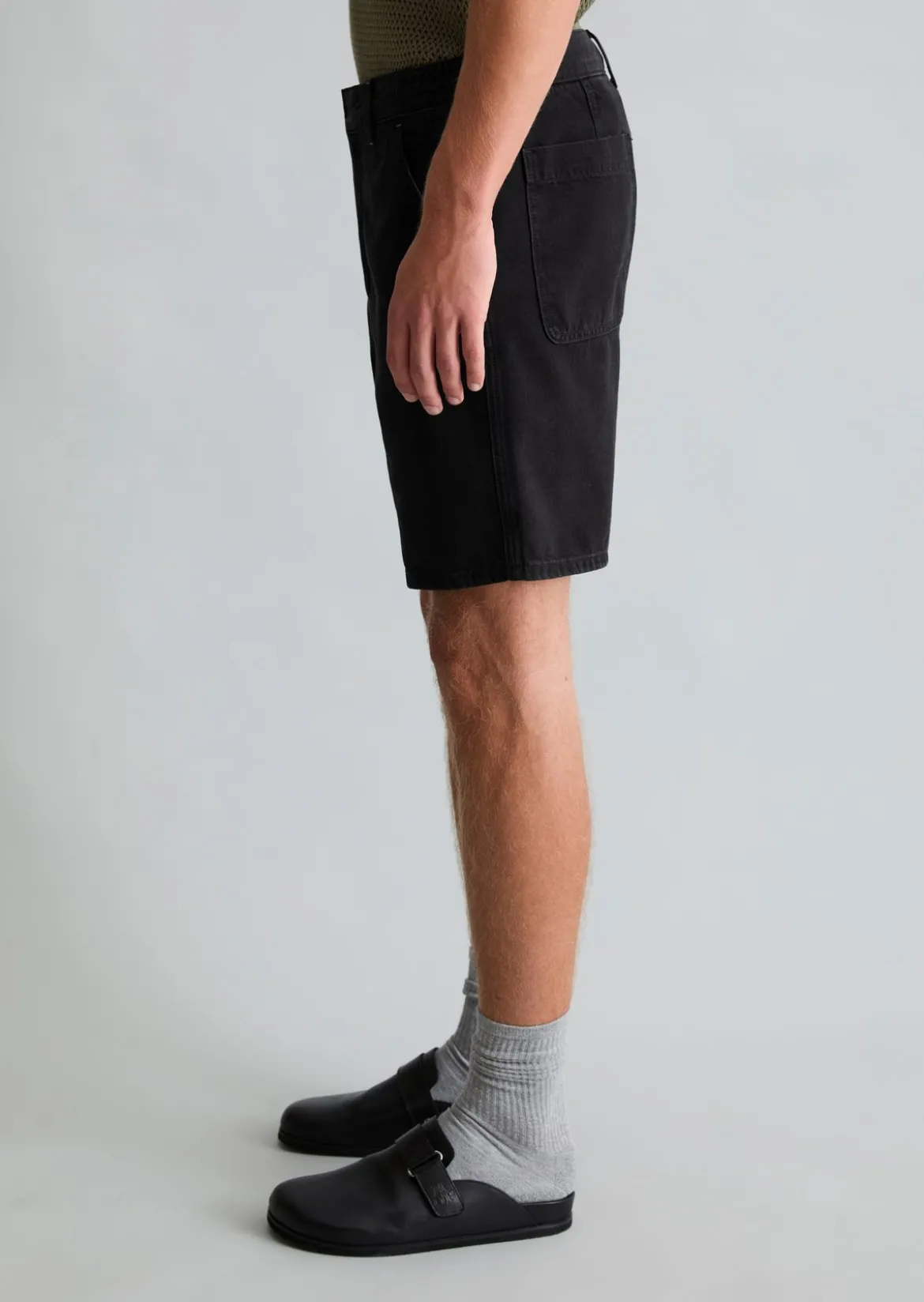 Jeansshorts aus Bio-Baumwolle und Lyocell