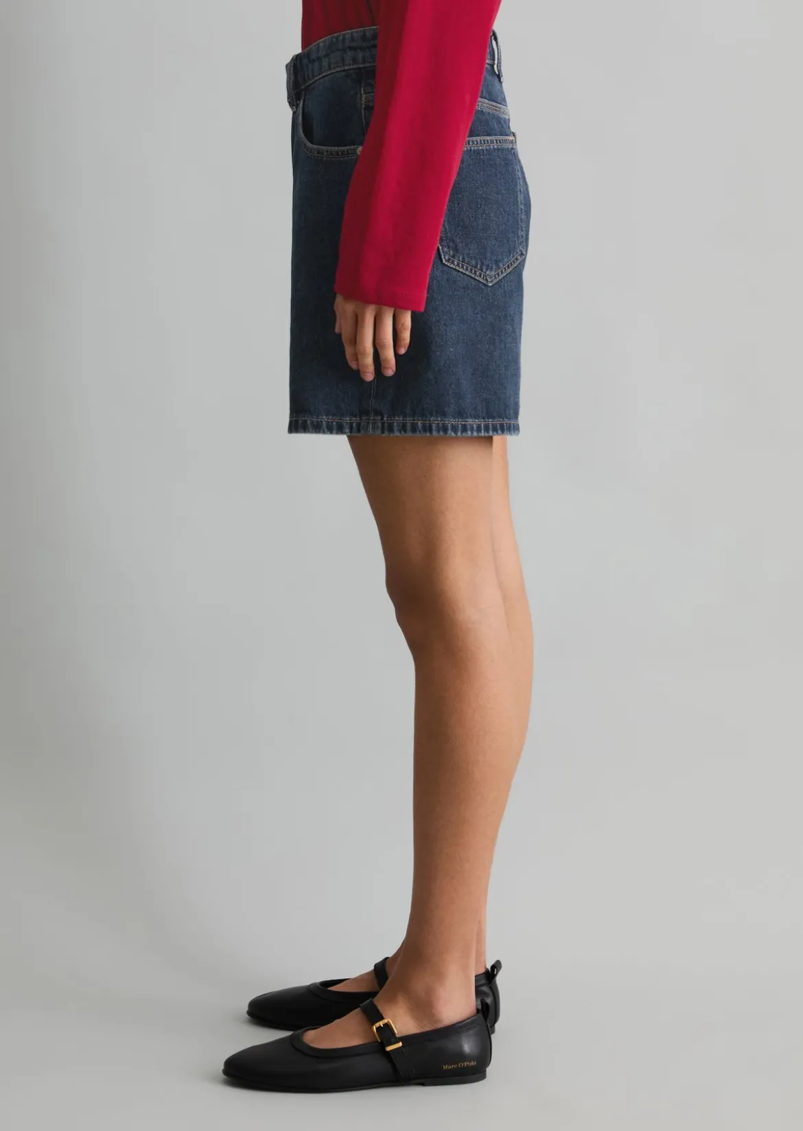 Jeansshorts Model Filda relaxed aus Rigid Denim