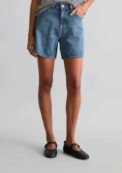Jeansshorts Model Filda relaxed aus Rigid Denim