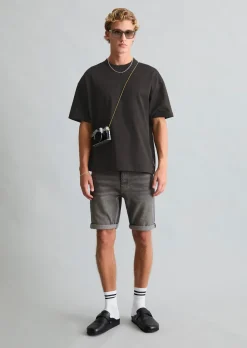 Jeansshorts Model Mats tapered aus Bio-Baumwoll-Mix