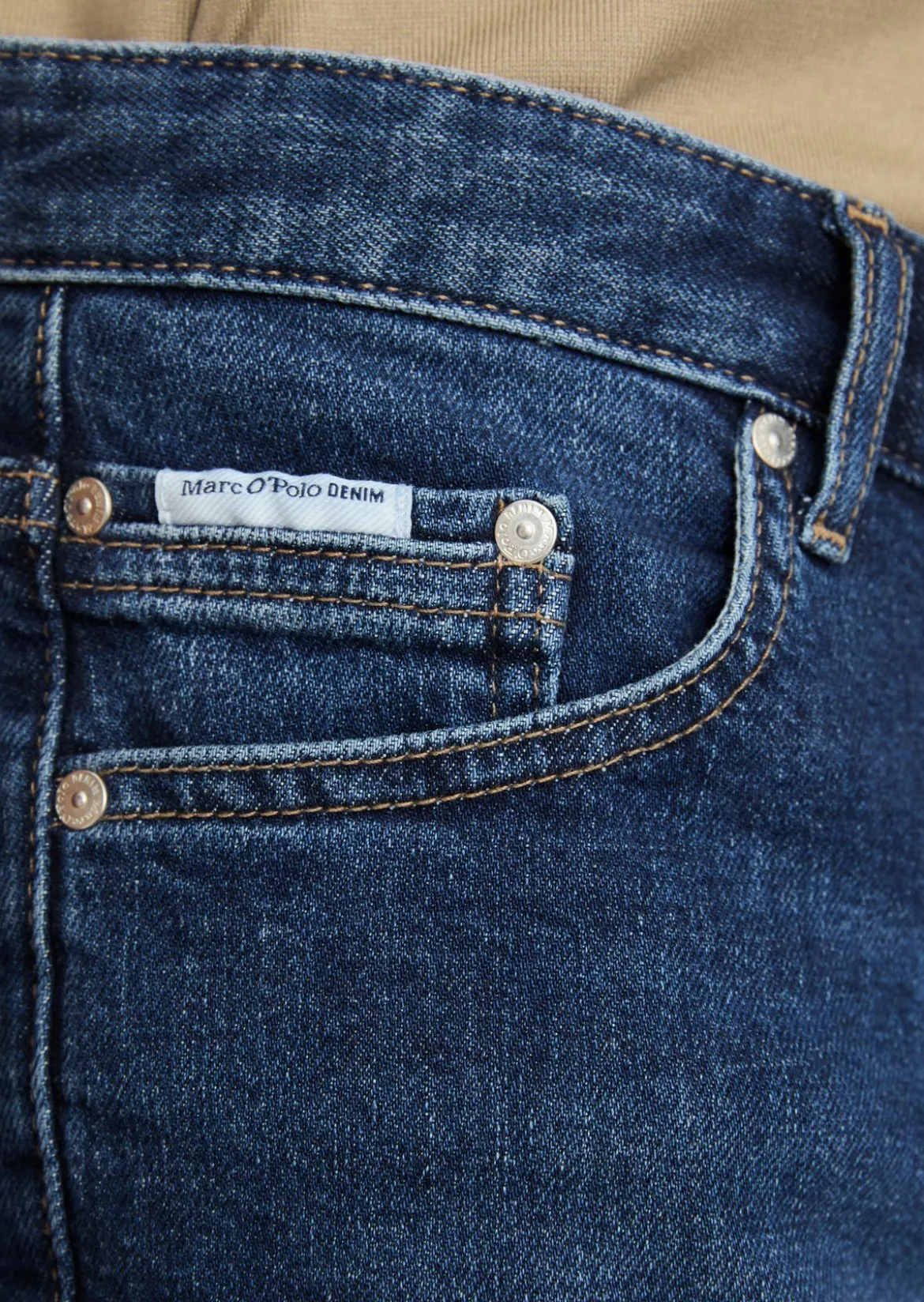 Jeans-Shorts Model Mats tapered aus Bio-Baumwoll-Mix