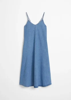 Jeans-Trägerkleid relaxed aus reinem Organic Cotton