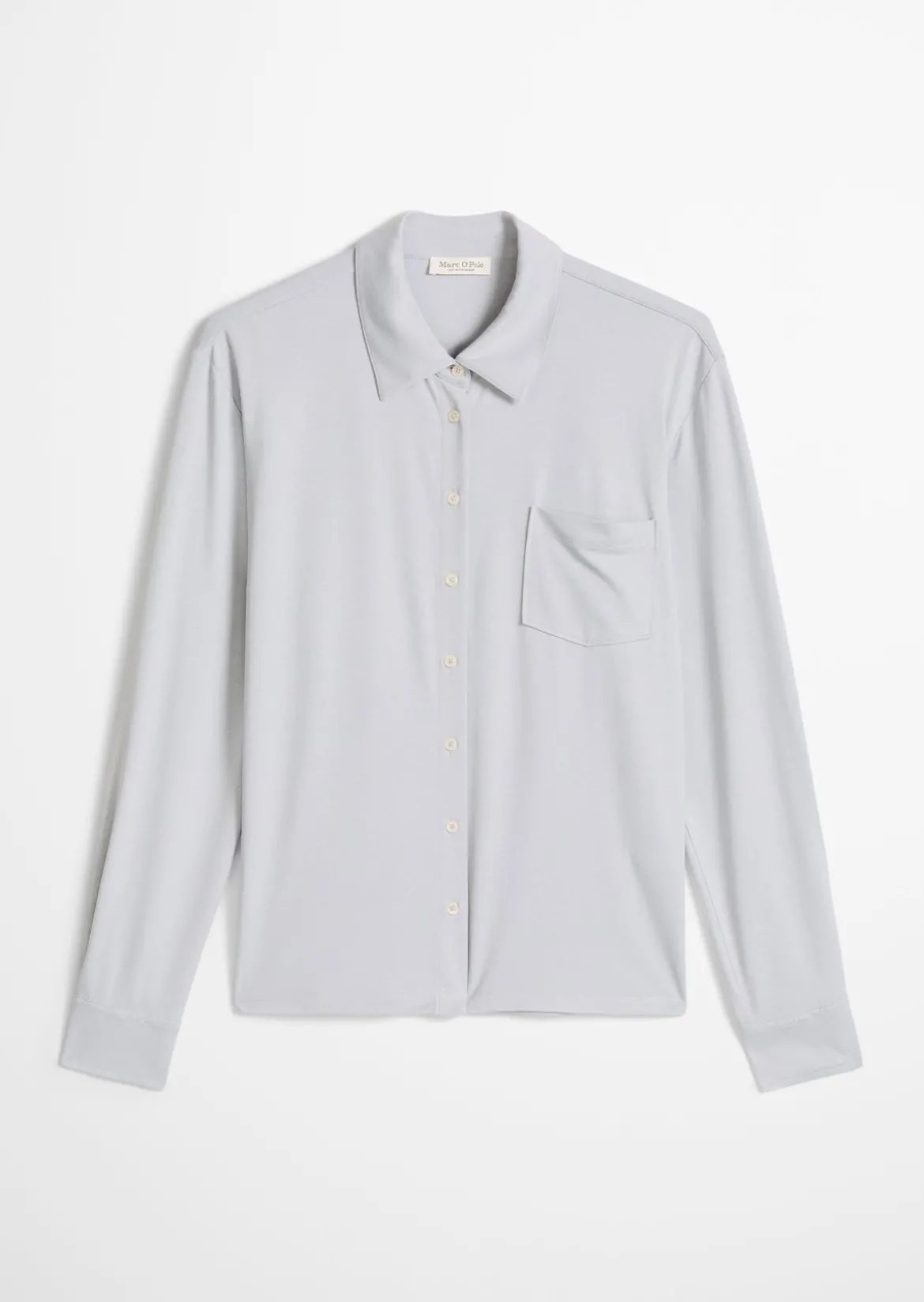 Jersey-Bluse loose aus LENZING™ ECOVERO™