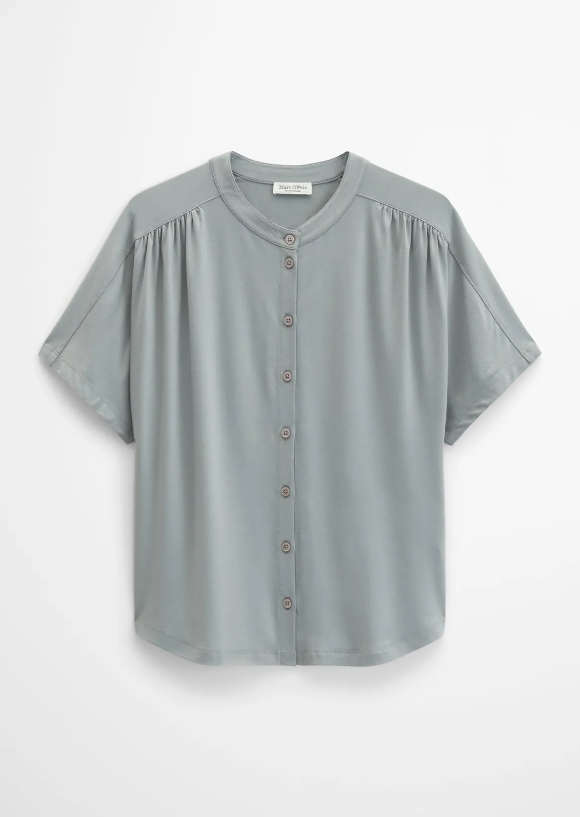 Jerseybluse regular aus LENZING™ ECOVERO™