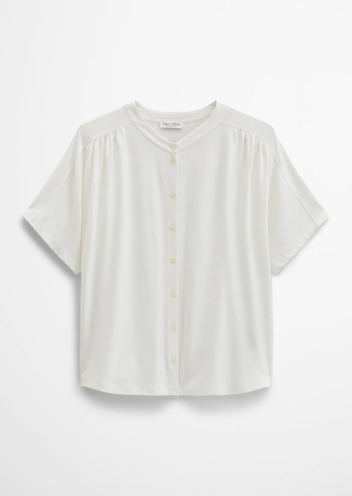 Jerseybluse regular aus LENZING™ ECOVERO™