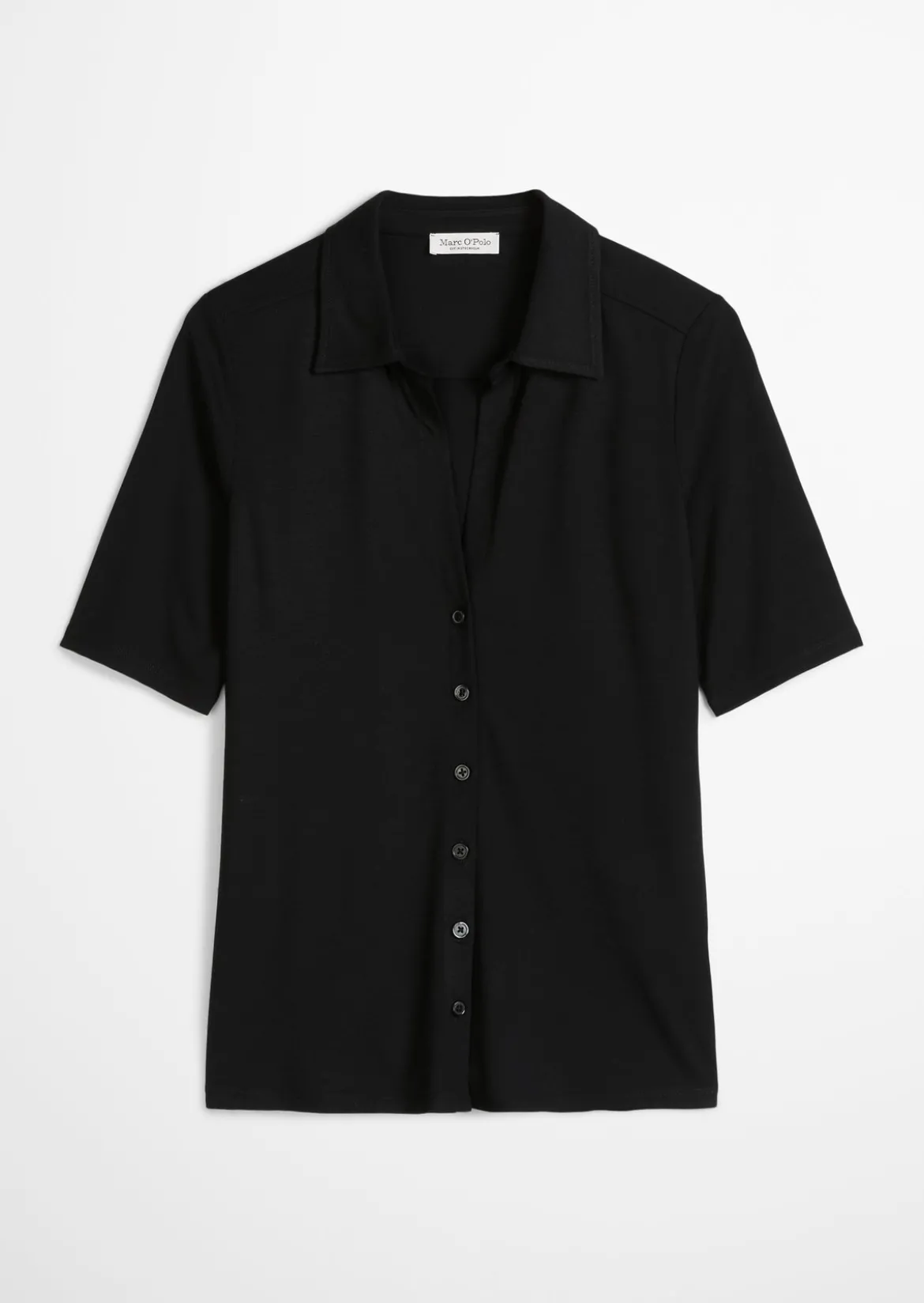 Jerseybluse regular aus LENZING™ ECOVERO™