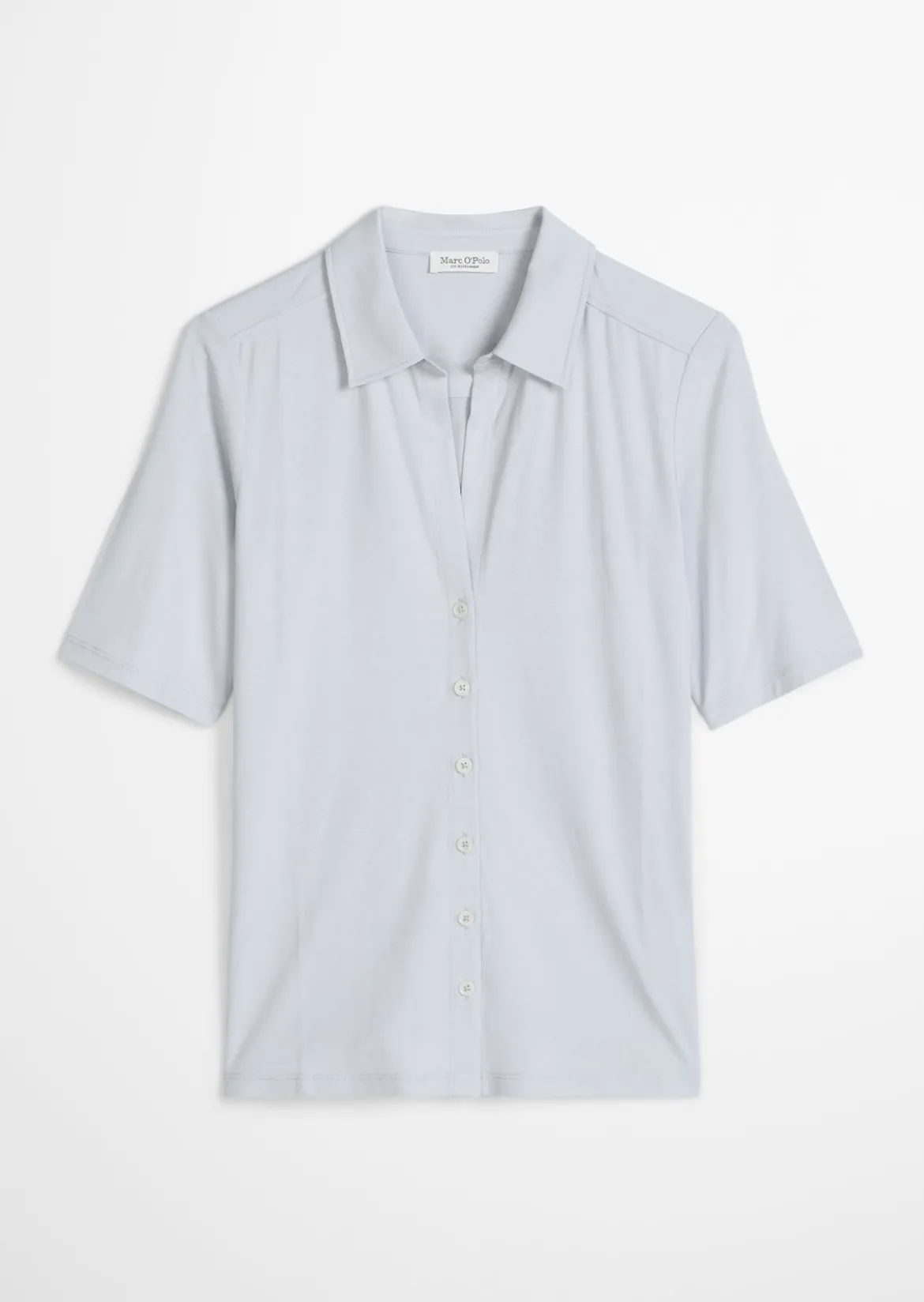 Jerseybluse regular aus LENZING™ ECOVERO™