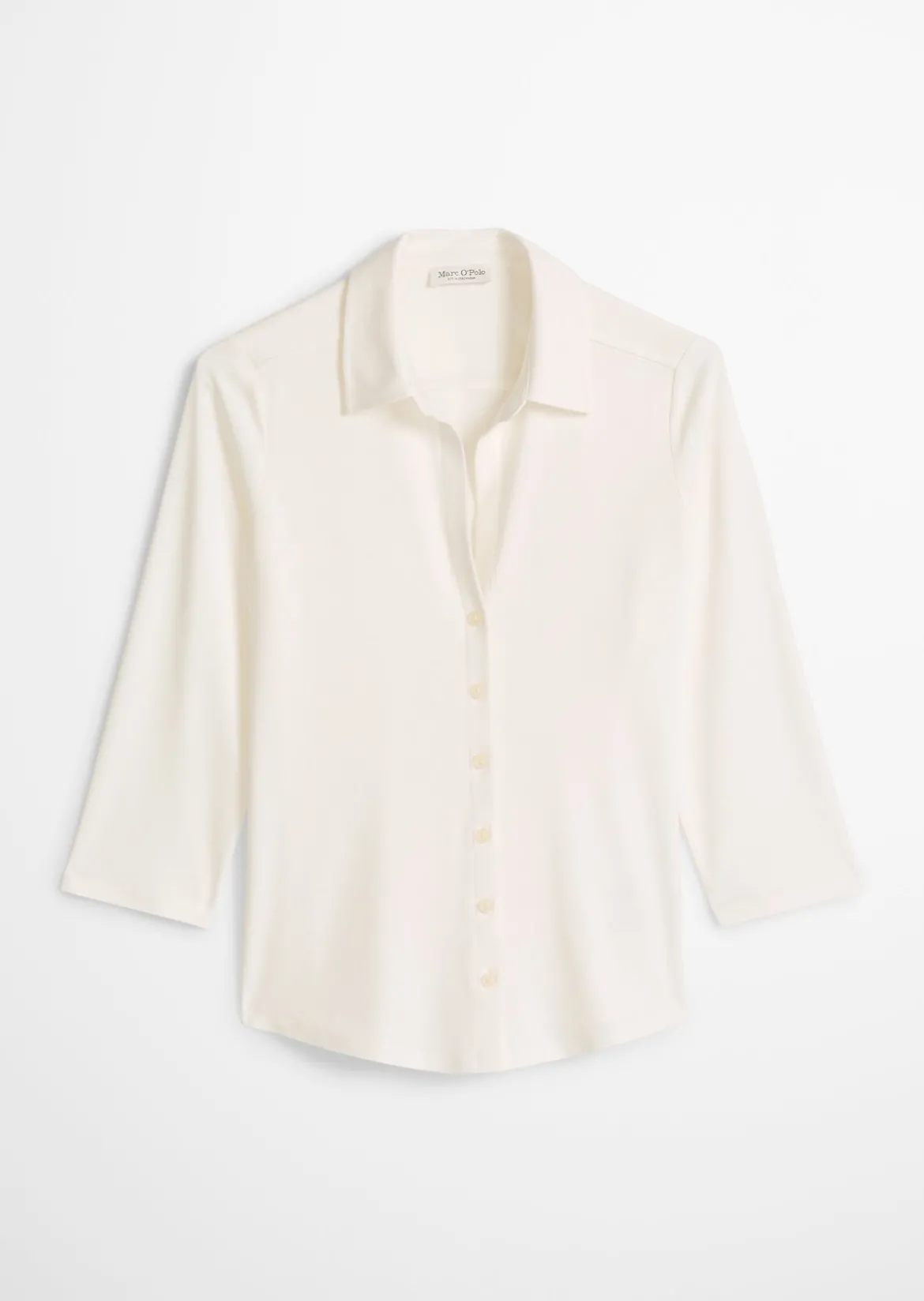 Jersey-Bluse regular aus LENZING™ ECOVERO™