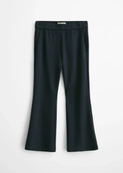 Jerseyhose Model Marthe flared aus Viskose-Stretch
