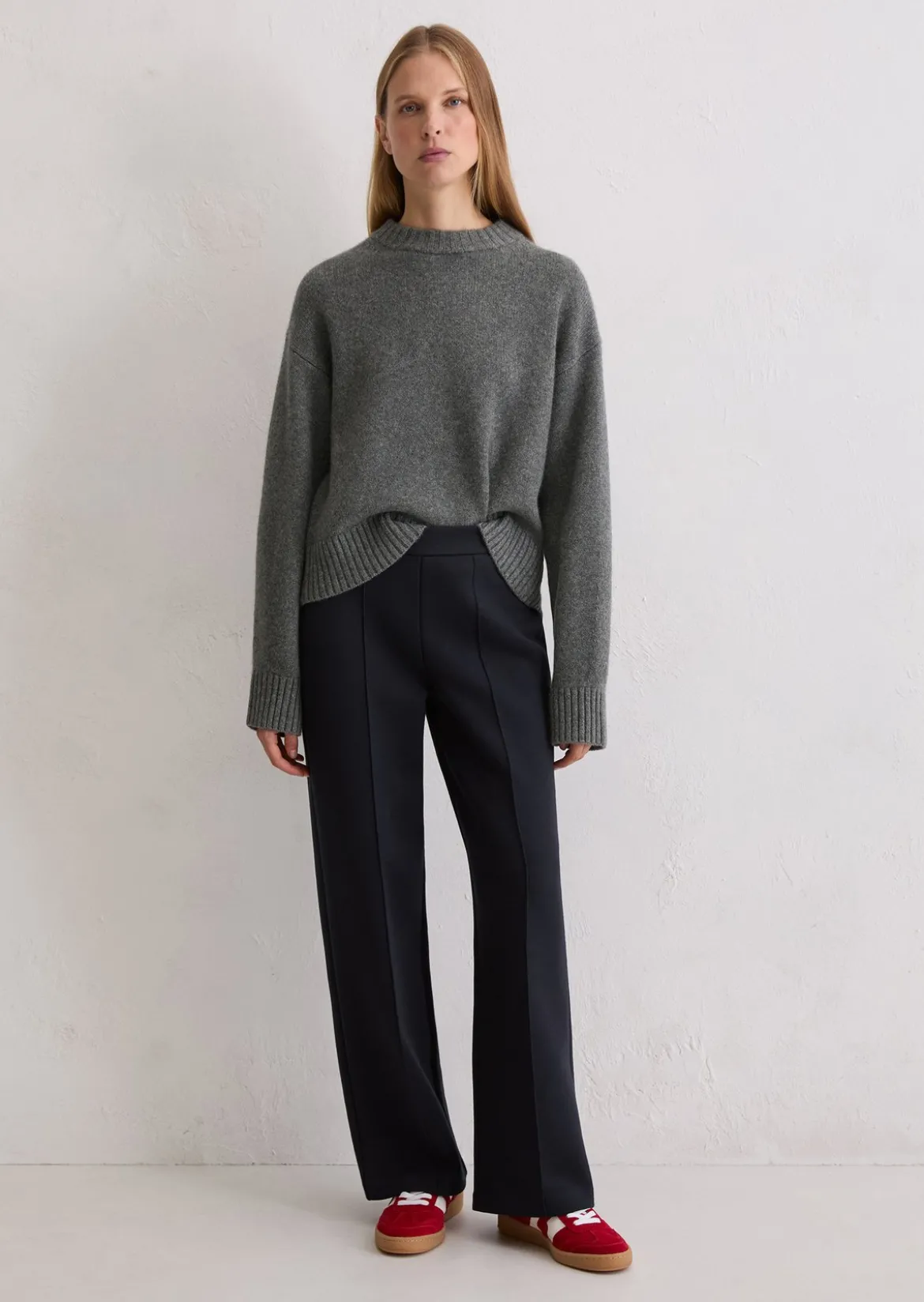 Jerseyhose relaxed aus Organic Cotton-Mix