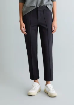 Jerseyhose slim aus kompakter Interlock-Qualität
