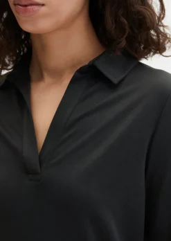 Jerseykleid fitted aus fließendem Soft-Touch-Jersey