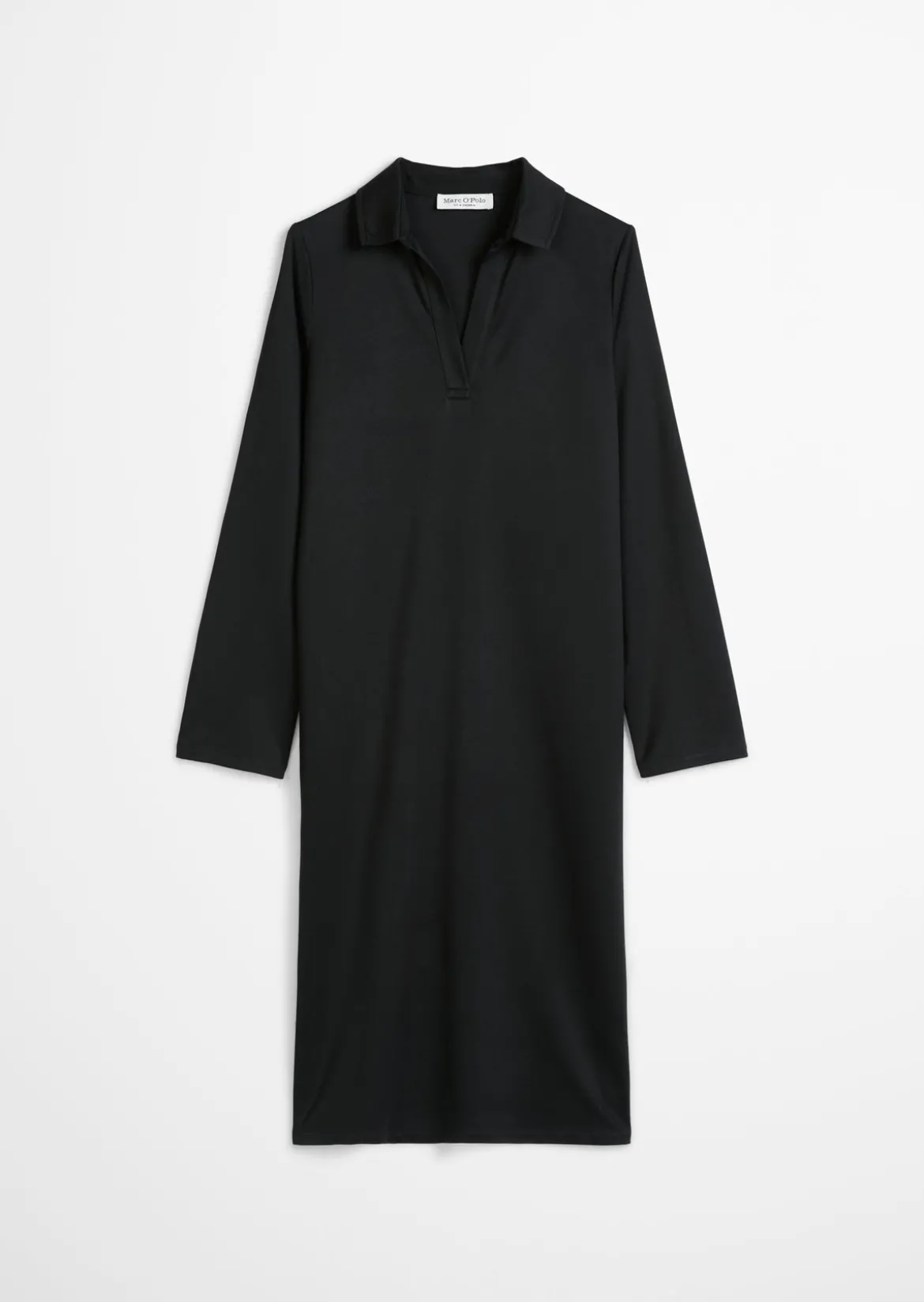 Jerseykleid fitted aus fließendem Soft-Touch-Jersey