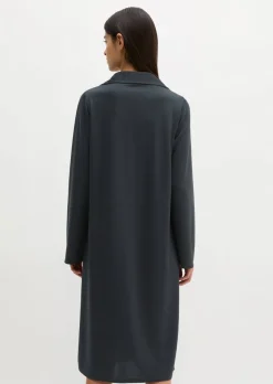 Jerseykleid fitted aus fließendem Soft-Touch-Jersey
