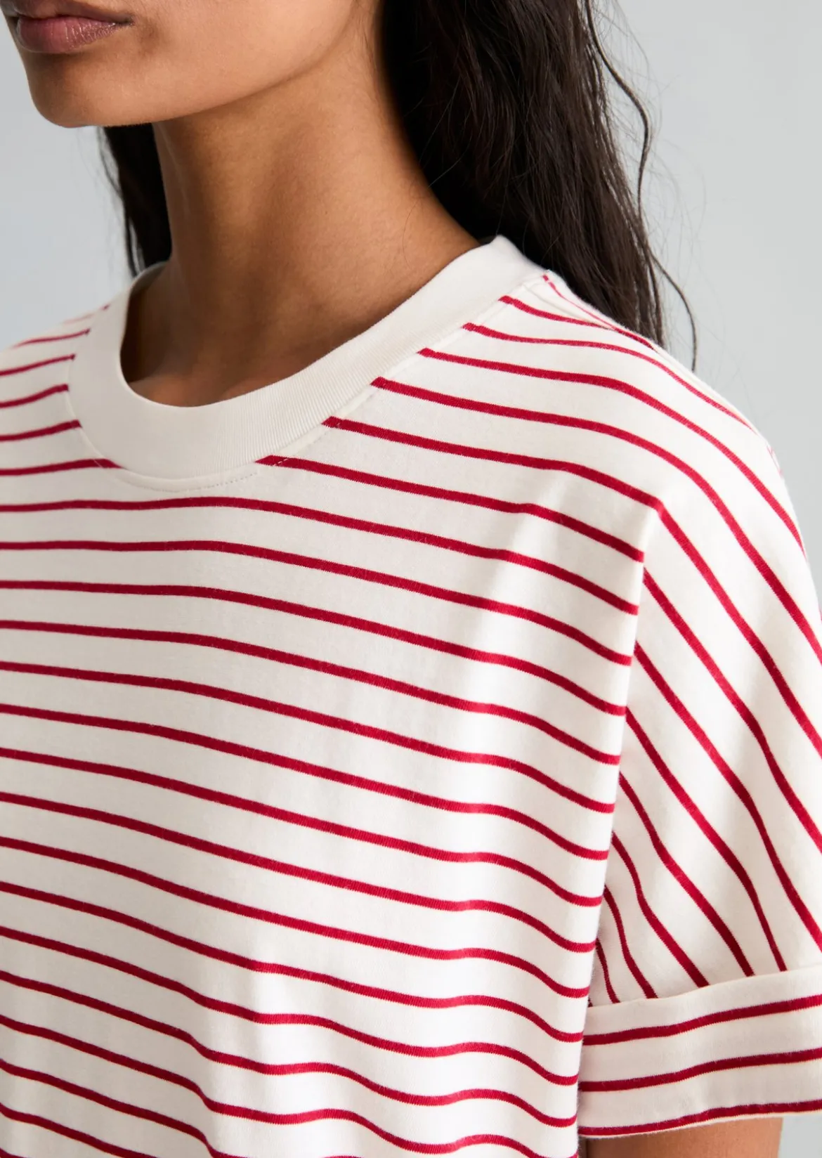 Jerseykleid regular aus Heavy Jersey