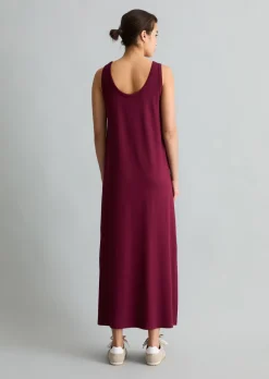 Jerseykleid relaxed aus fließendem Viskose-Stretch