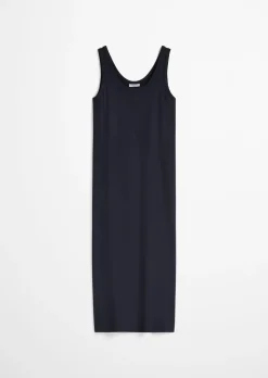 Jerseykleid relaxed aus fließendem Viskose-Stretch