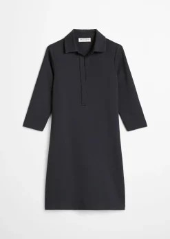 Jerseykleid relaxed aus Interlock-Qualität