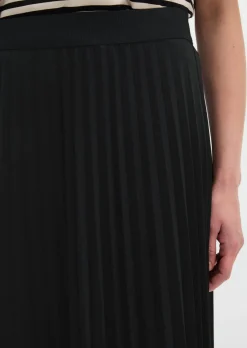 Jersey-Plissee-Rock ausgestellt mit TENCEL™ Lyocell
