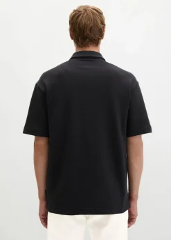 Jerseyshirt loose mit feiner Struktur