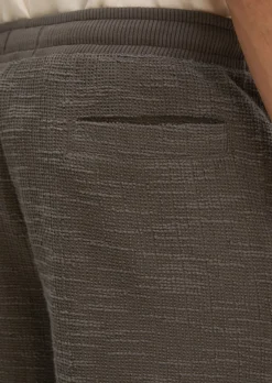 Jersey-Shorts loose aus weichem Bouclé-Jersey