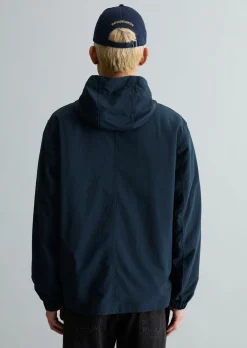 Kapuzen-Jacke regular aus wasserabweisendem Recycling-Material