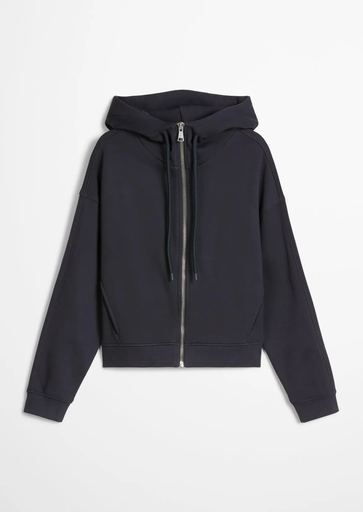 Kapuzen-Sweatjacke relaxed aus Organic Cotton