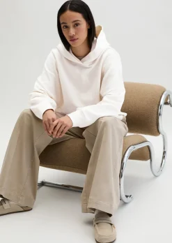 Kapuzensweatshirt relaxed aus Organic Cotton
