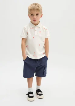 KIDS-BOYS Poloshirt aus Bio-Baumwoll-Piqué