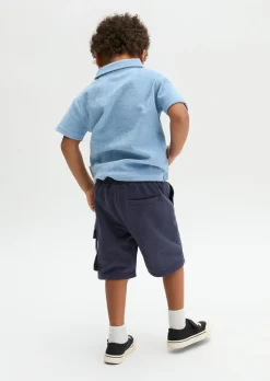 KIDS-BOYS Sweat-Bermuda aus reiner Bio-Baumwolle