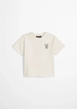 KIDS-BOYS T-Shirt mit Print auf Brust und Rücken
