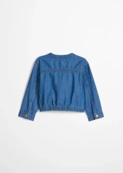KIDS-GIRLS Jeansjacke mit elastischem Saum