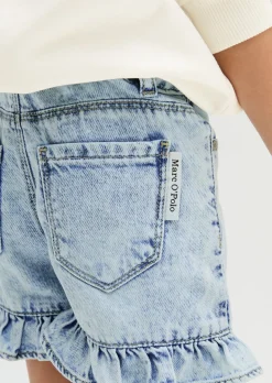 KIDS-GIRLS Jeansshorts mit Rüschen