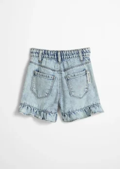 KIDS-GIRLS Jeansshorts mit Rüschen