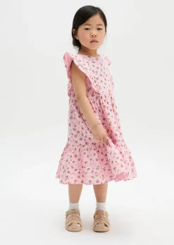KIDS-GIRLS Kleid aus weichem Bio-Baumwoll-Musselin