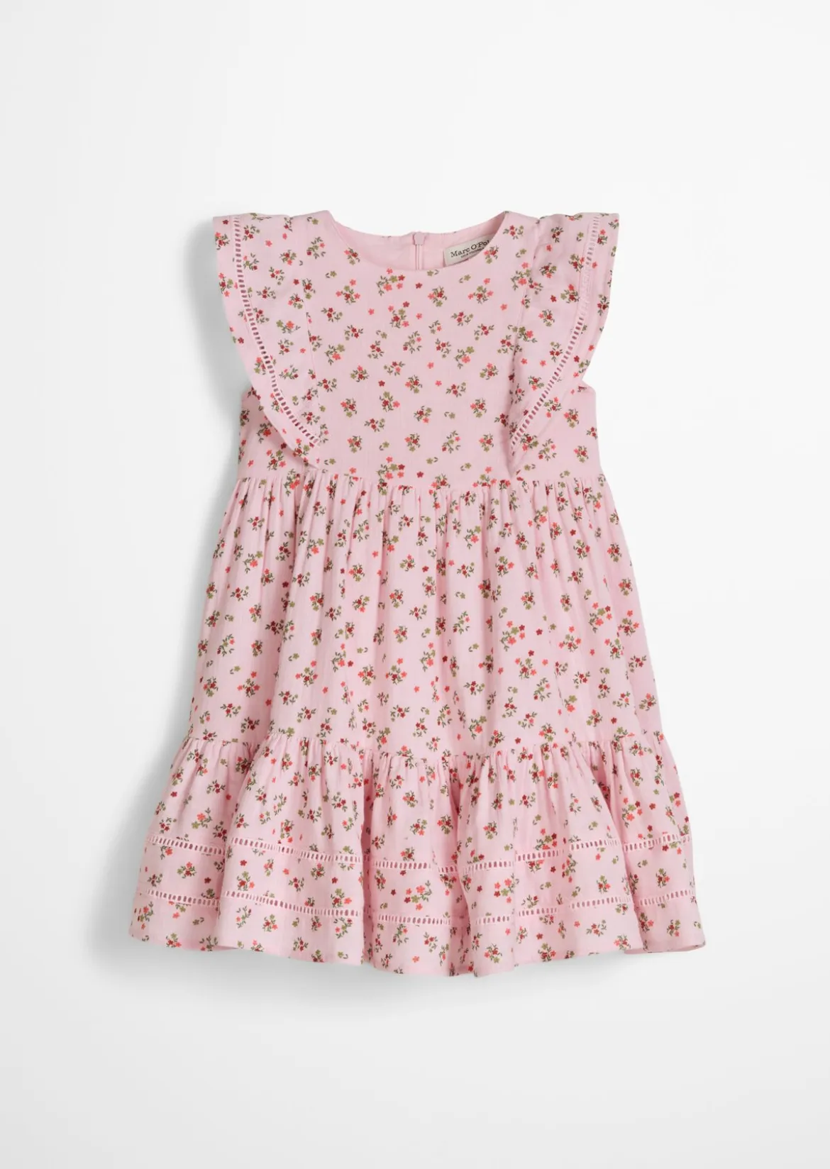 KIDS-GIRLS Kleid aus weichem Bio-Baumwoll-Musselin