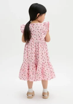 KIDS-GIRLS Kleid aus weichem Bio-Baumwoll-Musselin
