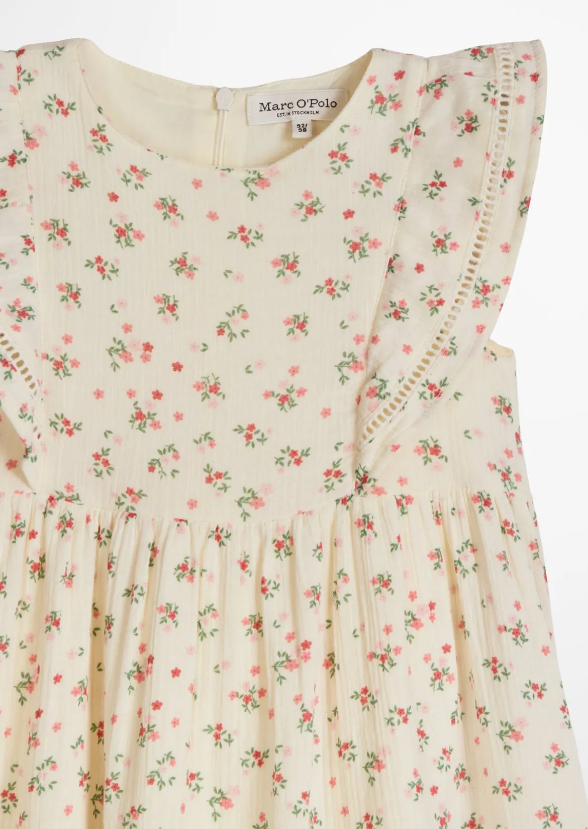 KIDS-GIRLS Kleid aus weichem Bio-Baumwoll-Musselin