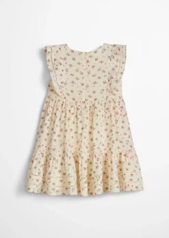 KIDS-GIRLS Kleid aus weichem Bio-Baumwoll-Musselin