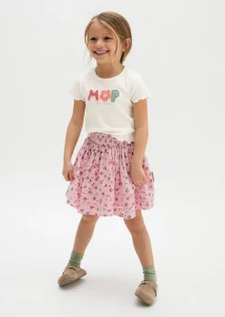 KIDS-GIRLS Rock aus weichem Bio-Baumwoll-Musselin