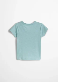 KIDS-GIRLS T-Shirt aus Bio-Baumwoll-Slub-Jersey