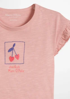 KIDS-GIRLS T-Shirt aus Bio-Baumwoll-Slub-Jersey