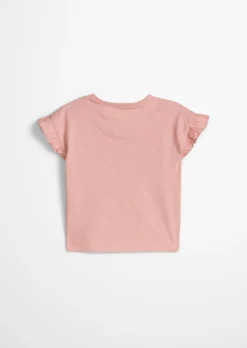 KIDS-GIRLS T-Shirt aus Bio-Baumwoll-Slub-Jersey