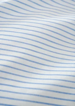 Kissenbezug Model Classic Fine Stripe aus reiner Bio-Baumwolle